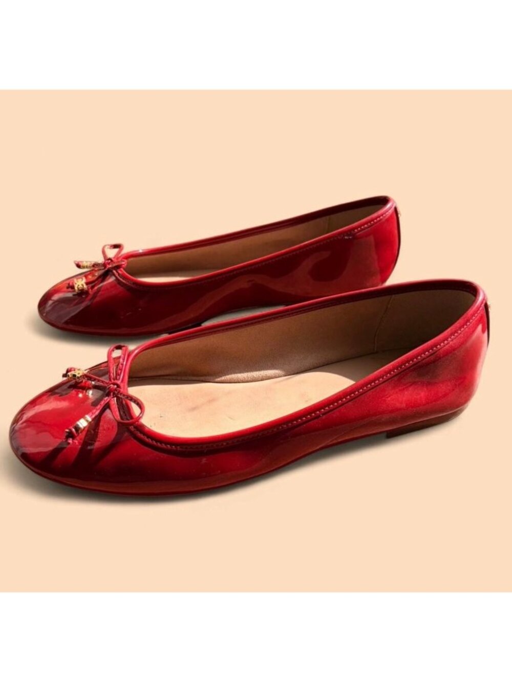 Sam Edelman Felicia patent leather ballet flats size 6.5 - Picture 2 of 5